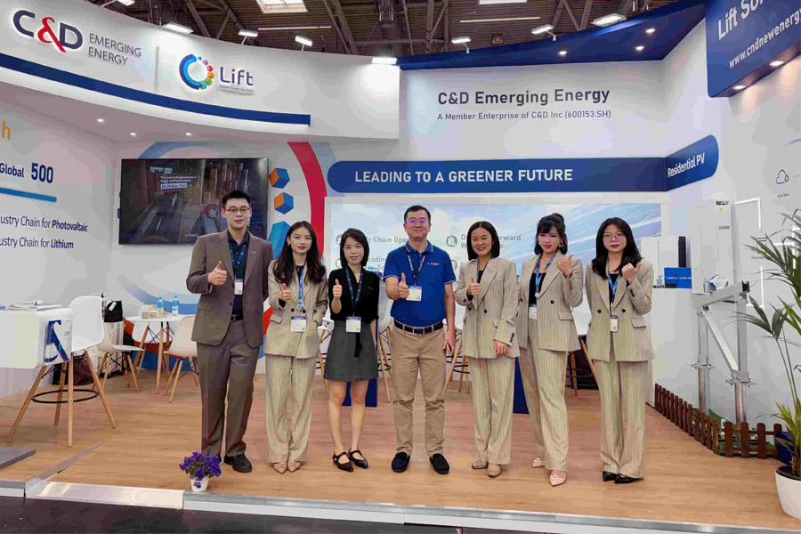 أخبار مثيرة! شيامن C&D الطاقة الناشئة تتألق في Intersolar Europe ، وترسم مخططا لمستقبل "خال من الكربون"